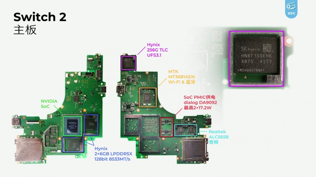 Switch 2极客湾全球首开芯片 GPU性能GTX 1050Ti水平