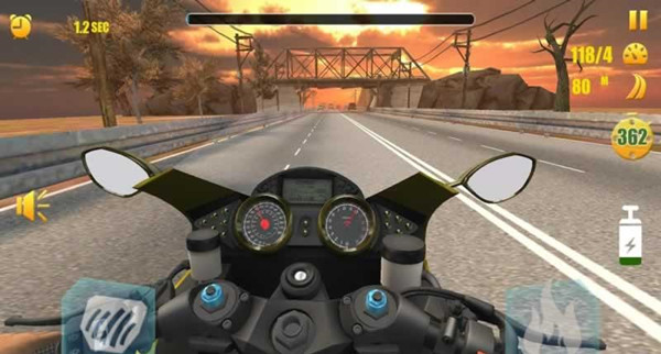 竞速摩托3D手游app截图