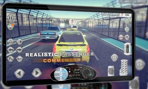 真实出租车模拟器2020手游app截图