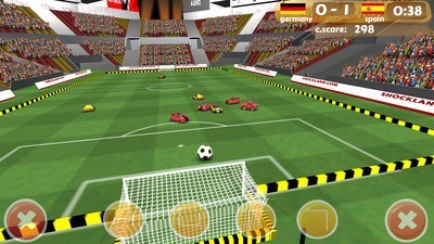 自动汽车足球赛 手机版手游app截图