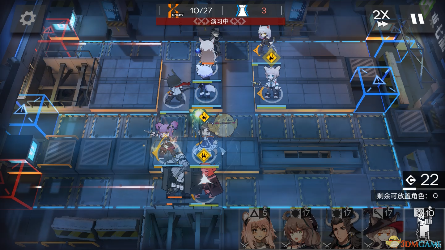 《明日方舟》「喧闹法则」CB-8通关攻略