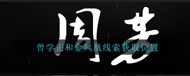 《孙美琪疑案：周芳》三级线索——曾学正和金凤凰