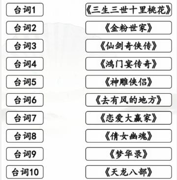 《汉字找茬王》神仙姐姐剧通关攻略